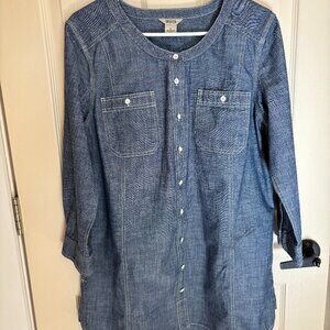Duluth Trading Denim Tunic